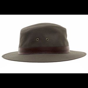Henschel Men's Cotton Canvas Outback Hat